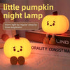 Pumpkin Silicone Pat Lamp - Relaxing Light, Sleep Timer, Soft Touch, Three Brightness Levels