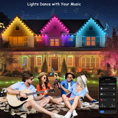 Smart Rainbow LED Permanent Outdoor Light