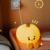 Pumpkin Silicone Pat Lamp - Relaxing Light, Sleep Timer, Soft Touch, Three Brightness Levels