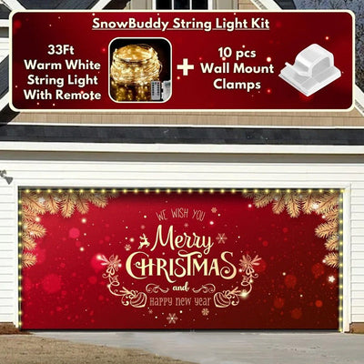 Merry Christmas Garage Door Covers CC002