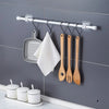 Nail-Free Adjustable Curtain Rod Holders (Set of 2)